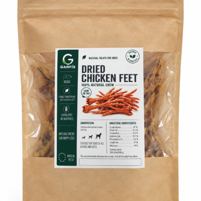 dried chicken feet